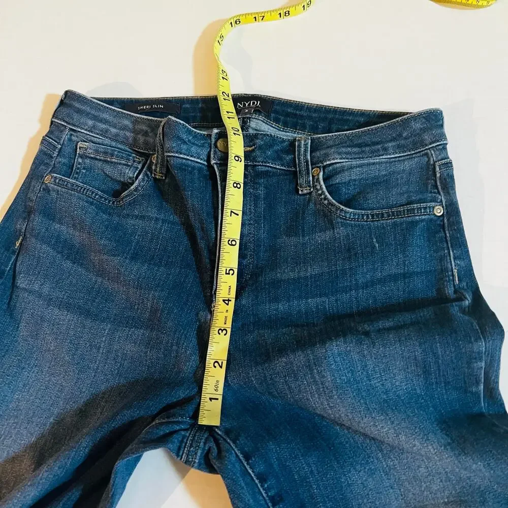 NYDJ Sherri Slim High Waist Jeans Size 8